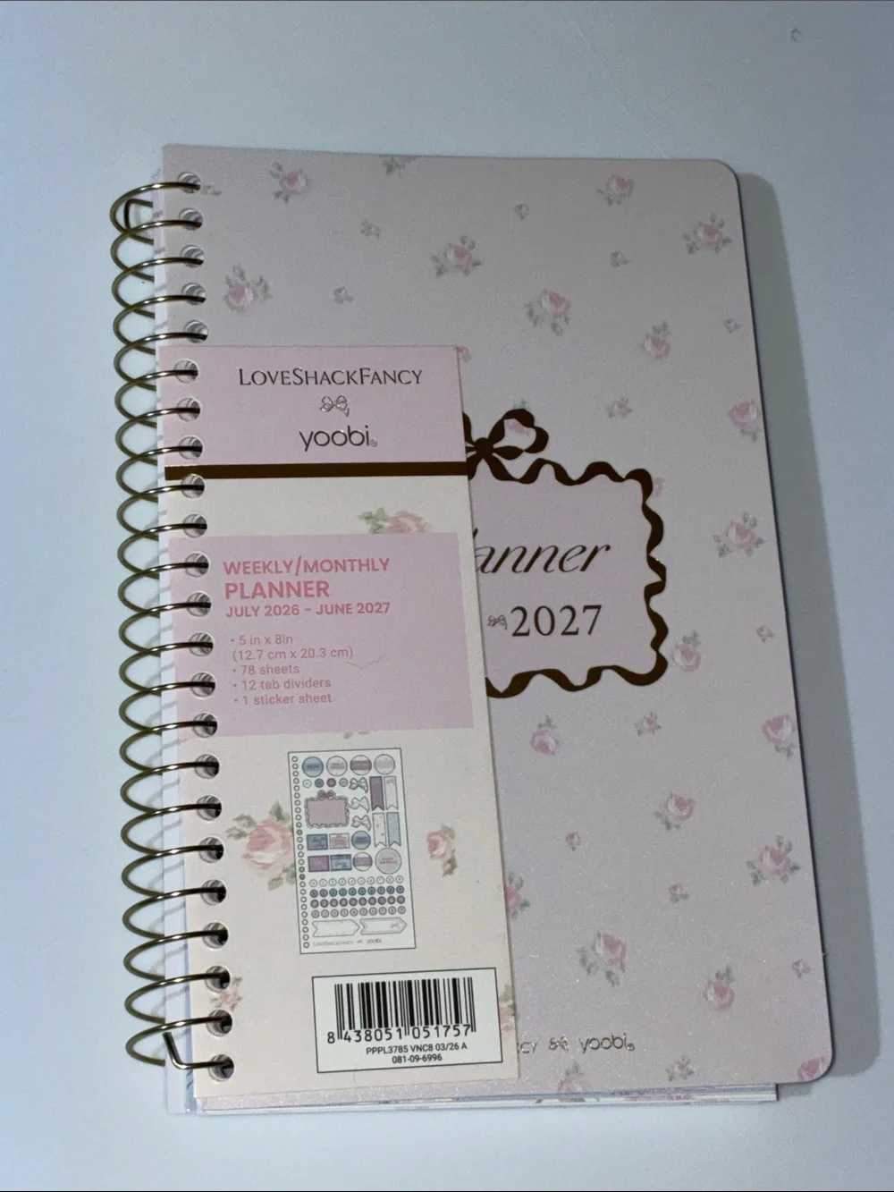LoveShackFancy 26-27 Planner